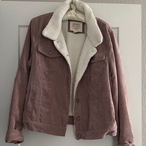 Ashley By 26 International Women's Teddy Jacket - Mauve